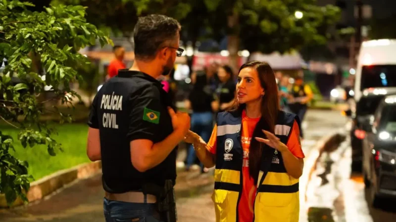 Débora Menezes participa de Central Integrada de Fiscalização para combater mendicância em vias públicas de Manaus