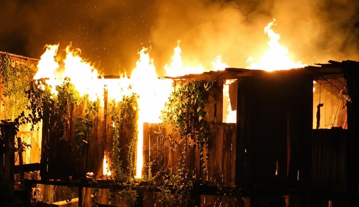Incêndio destrói duas casas e atinge outras duas em Manacapuru